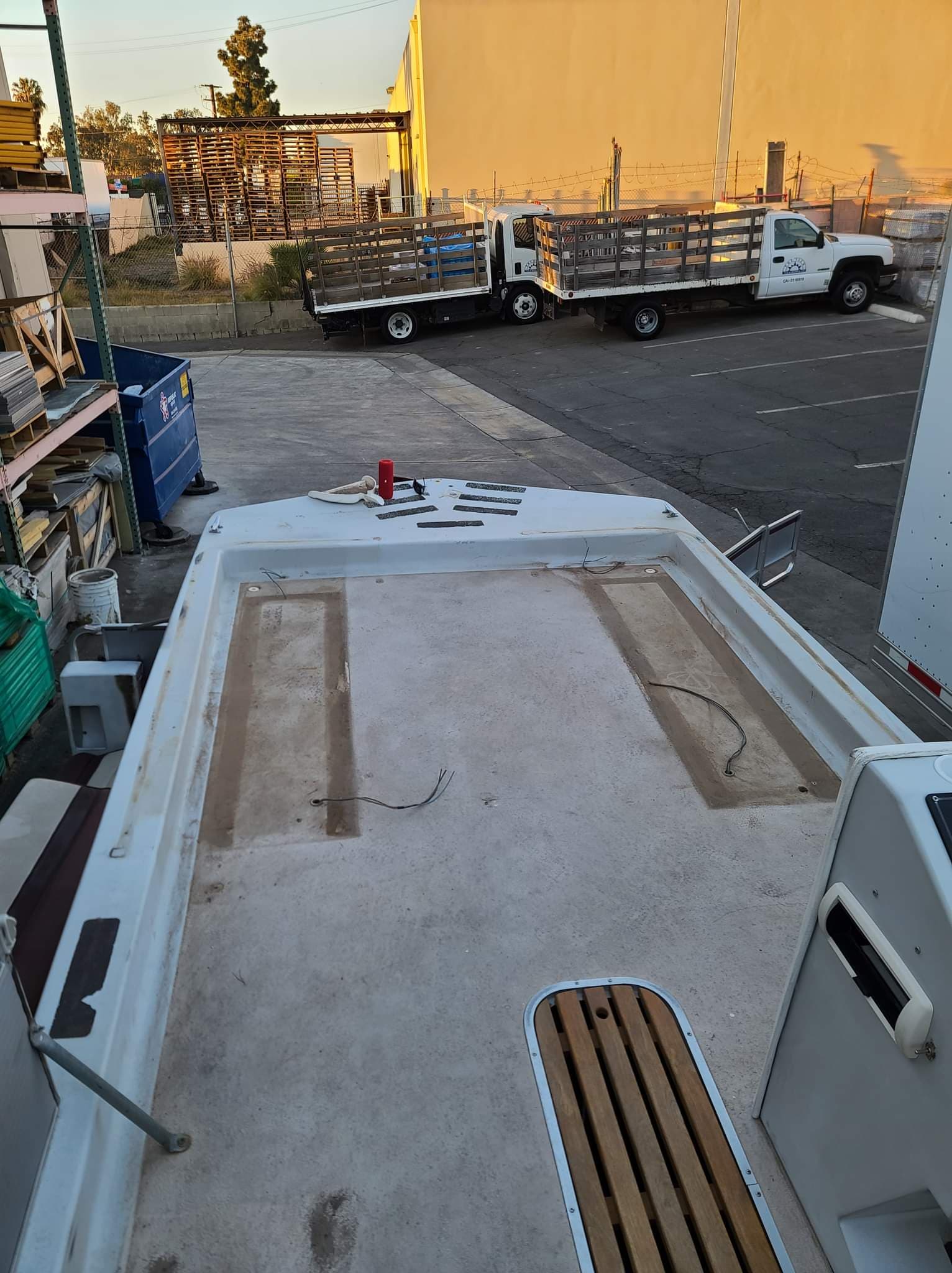 Retrofit in process